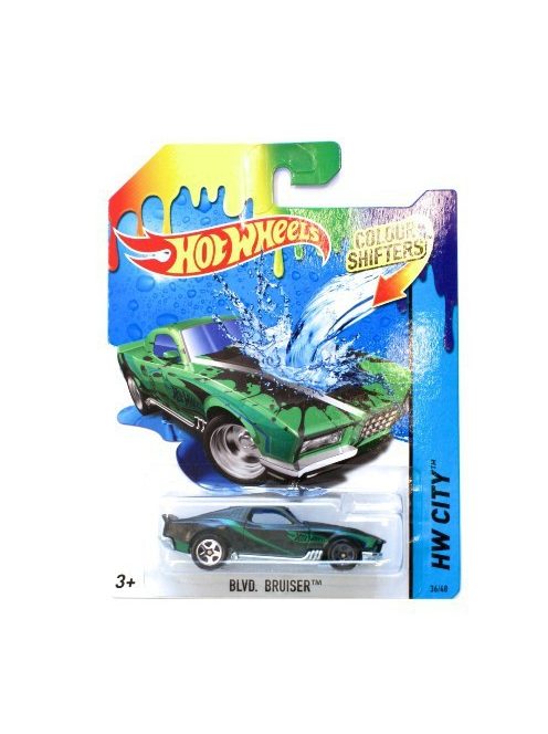Hot Wheels: BLVD. Bruiser színváltós kisautó 1/64 - Mattel