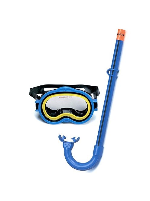Adventurer búvárszemüveg pipával - Intex