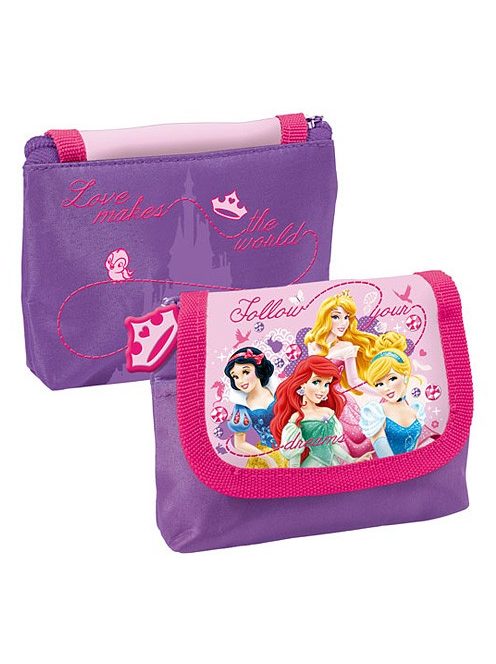 Disney Hercegnők tépőzáras pénztárca