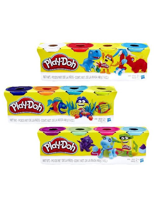 Play-Doh 4 tégely színes gyurma - Hasbro