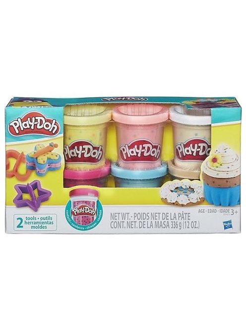 Play-Doh: Konfettis vegyes színű gyurma szett - Hasbro