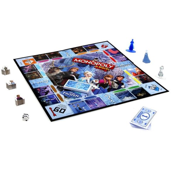 Jégvarázs Monopoly Junior társasjáték - Hasbro