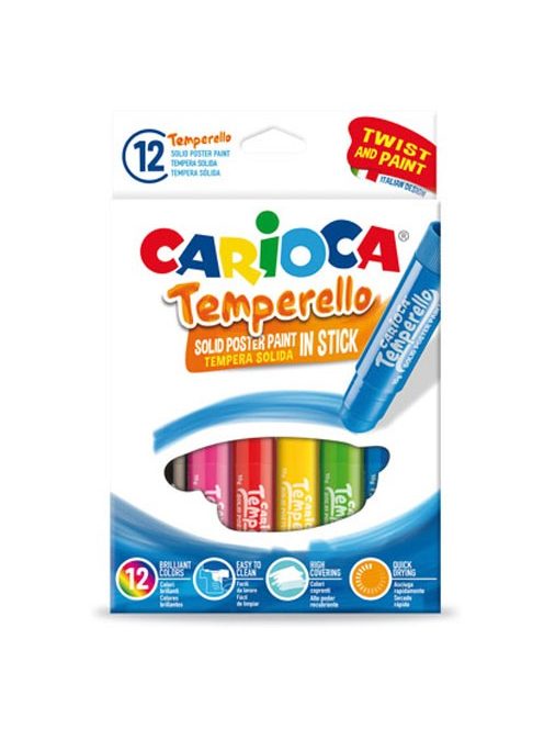 Carioca Színes tempera stick 12 db-os