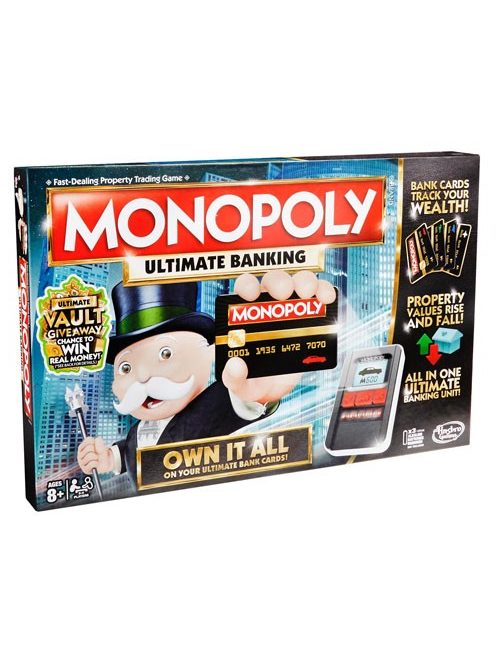 Monopoly - Teljeskörű bankolás társasjáték