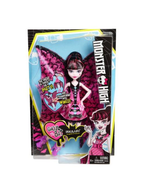Monster High: Draculaura 2 az 1-ben baba - Mattel