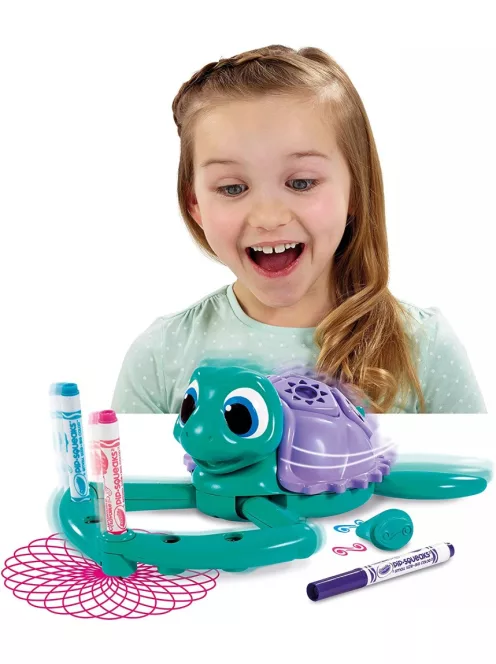 Crayola: Pörgő-forgó rajzmágus teknőc