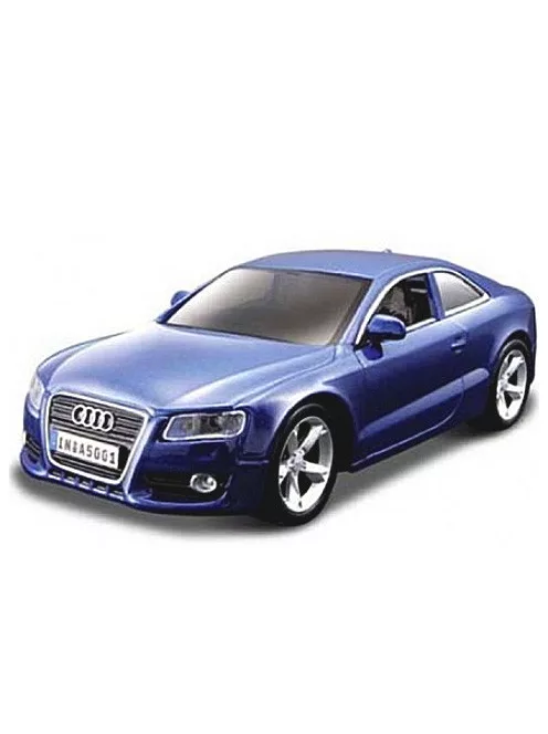Bburago: Audi A5 kék fém autómodell 1/32