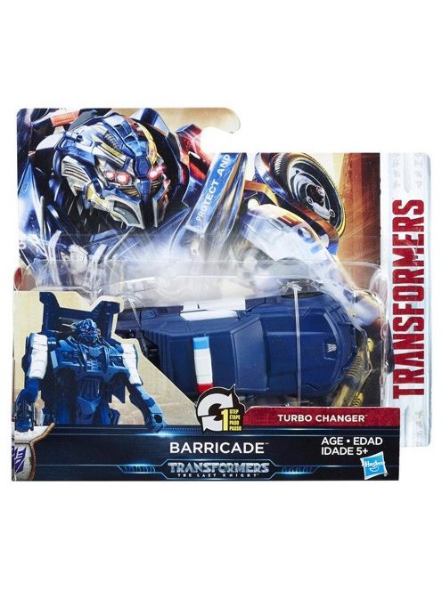 Transformers - Turbo Changer: Barricade figura - Hasbro