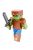 Minecraft: Zombi páncélban karakter figura - Mattel
