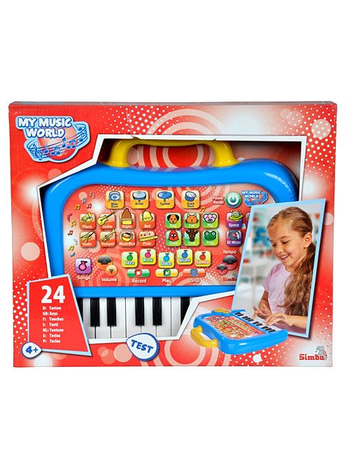 My Music World Mókás szintetizátor 24 billentyűvel - Simba Toys