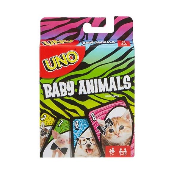 Állatkölykös UNO kártyajáték - Mattel