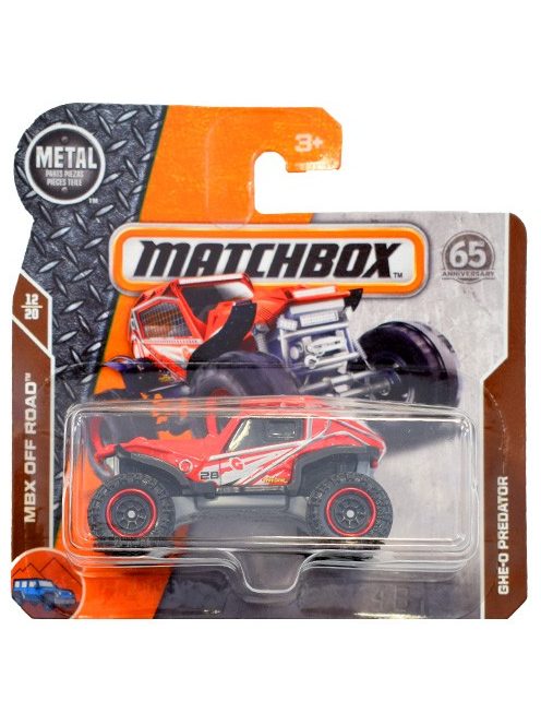 Matchbox: Ghe-O Predator kisautó 1/64 - Mattel