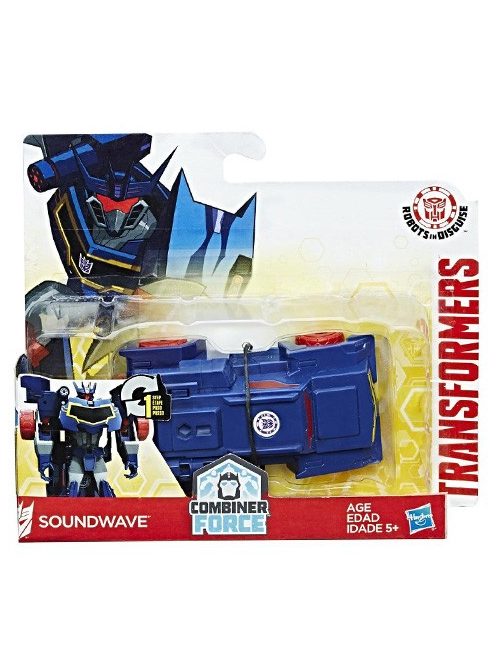 Transformers - Robots in Disguise: Soundwave egy lépéses robotfigura - Hasbro