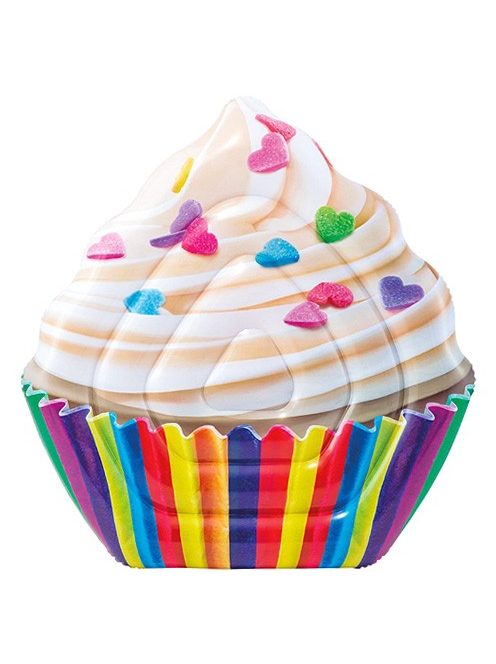 Cupcake felfújható matrac 142x135 - Intex