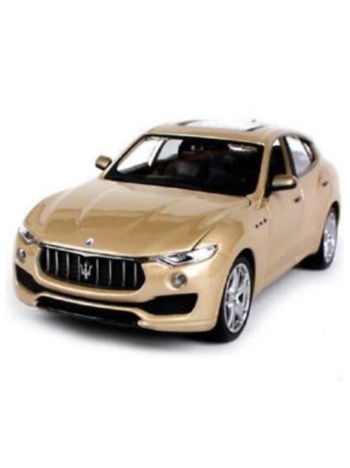 Bburago Maserati Levante arany színű fém autómodell 1/24