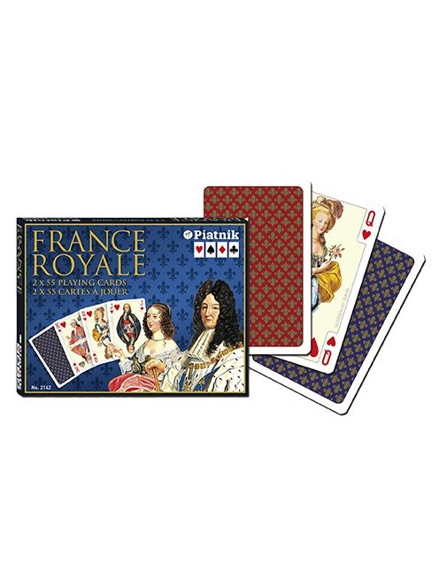 Piatnik Luxus römi kártya - France  Royal
