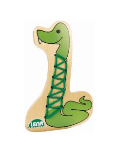 LENA: Kígyó fa fűzős játék