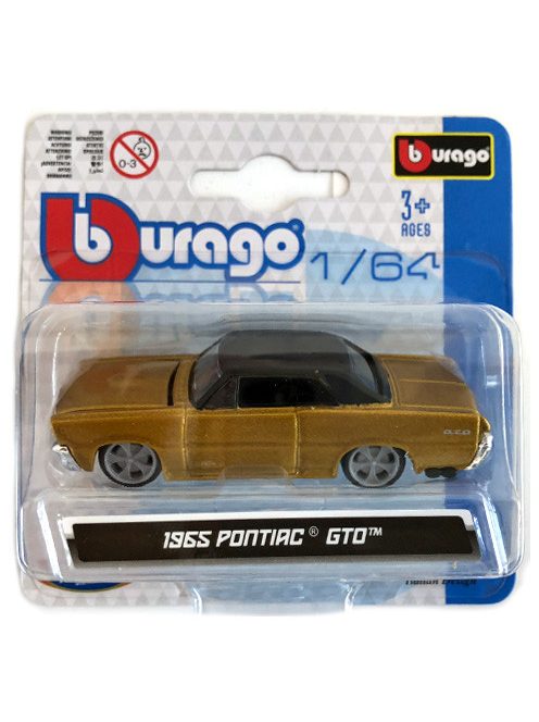 Bburago: 1965 Pontiac GTO fém kisautó 1/64