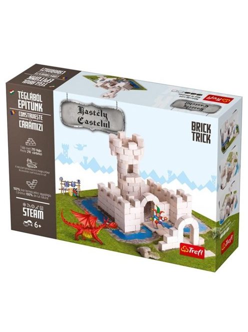Trefl: Brick Trick kastély - Téglából építünk