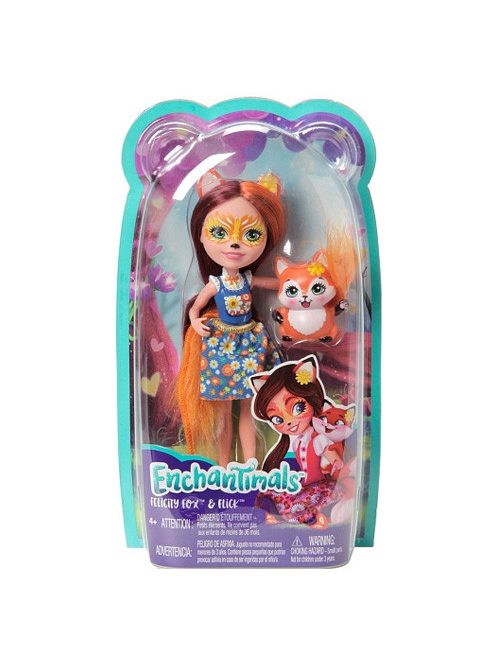 Enchantimals: Felicity Fox és Flick játékfigurák - Mattel
