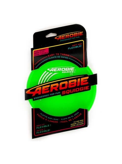 Aerobie Squidgie repülő karika zöld színben 20cm - Spin Master