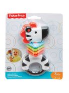 Fisher-Price: Színes zebra csörgő - Mattel