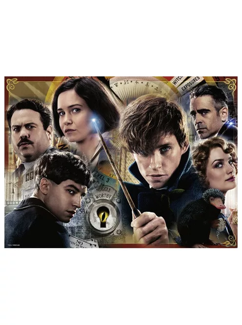 Puzzle 300 db-os XXL Ravensburger - Legendás állatok és megfigyelésük