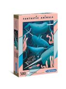 Narválok Fantastic Animals 500db-os puzzle - Clementoni