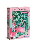 Flamingók Fantastic Animals 500db-os puzzle - Clementoni