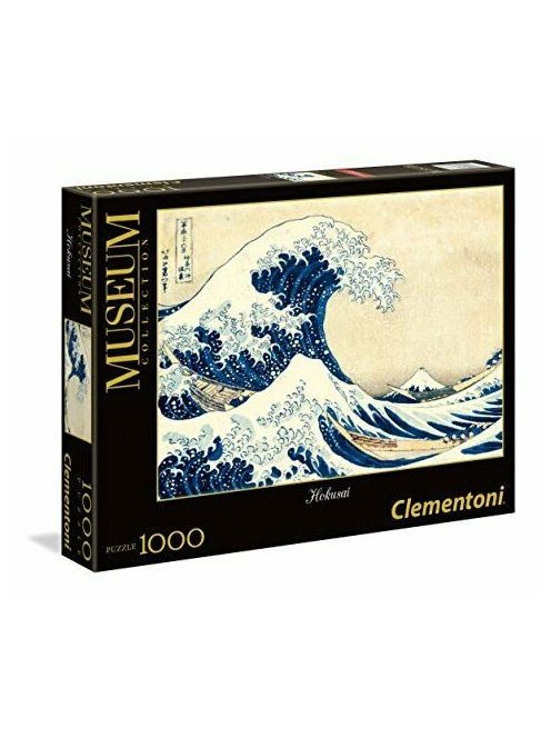 Museum Collection: Kacusika Hokuszai - A nagy hullám 1000 db-os puzzle - Clementoni