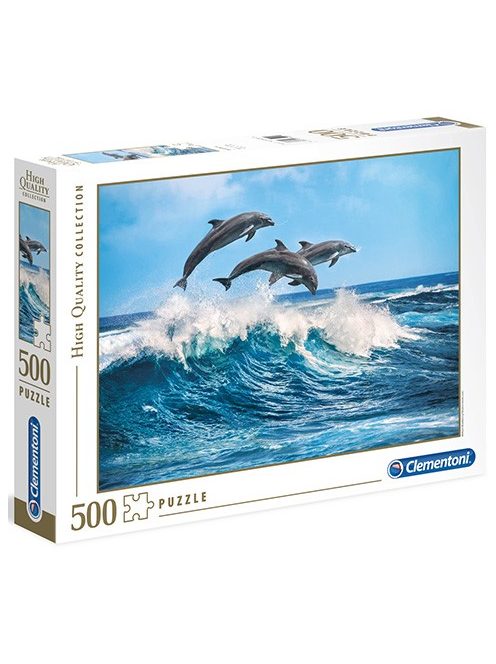 Delfinek HQC 500db-os puzzle - Clementoni