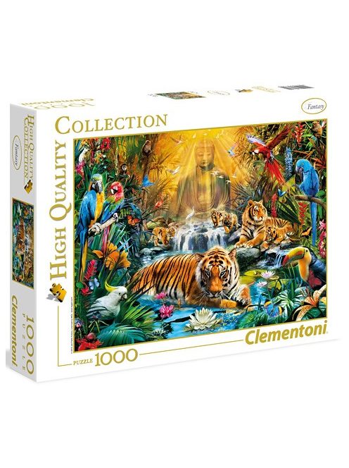 Rejtélyes tigrisek HQC 1000db-os puzzle - Clementoni