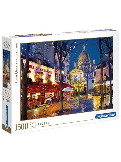 Montmartre - Párizs HQC 1500db-os puzzle - Clementoni