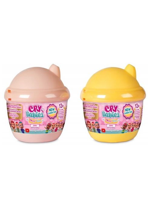 Cry Babies Magic Tear játékfigura szett Cumisüveg házikóval