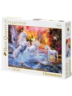   Clementoni: Vad unikornisok 1500db-os puzzle - High Quality Collection