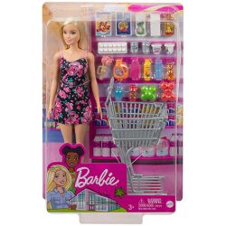 Barbie - Nagy- bevásárlás játékszett