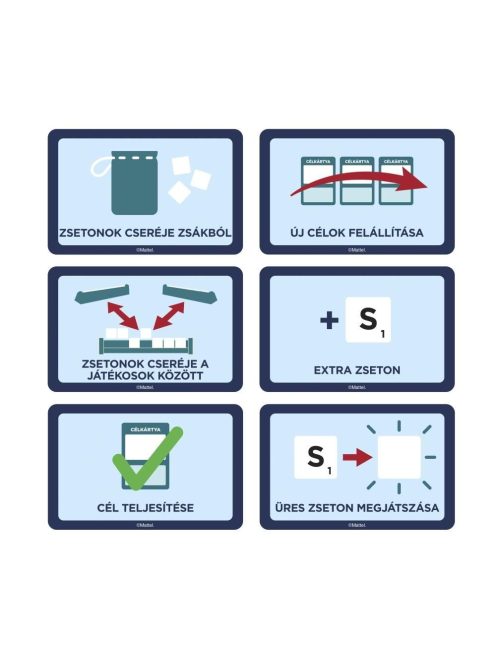 Scrabble Original és Társas 2 az 1-ben játék Mattel