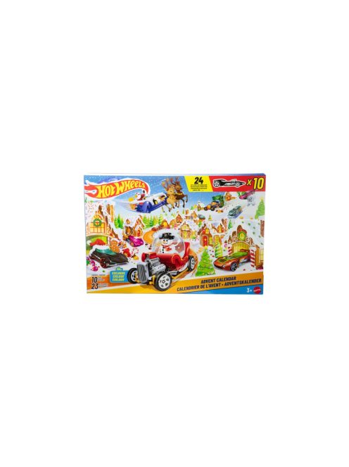 Hot Wheels Adventi naptár 2025