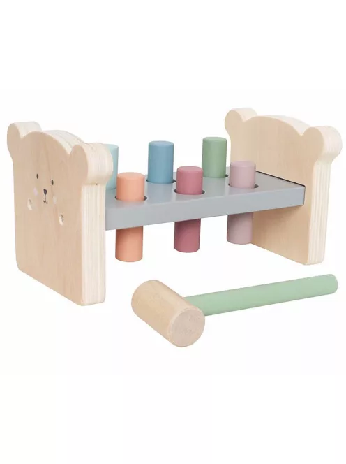 Fa kalapáló játék macis Jabadabado