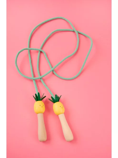 Fa markolatú ananász mintás ugrálókötel JaBaDaBaDo