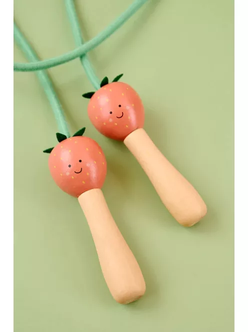 Fa markolatú eper mintás ugrálókötel JaBaDaBaDo