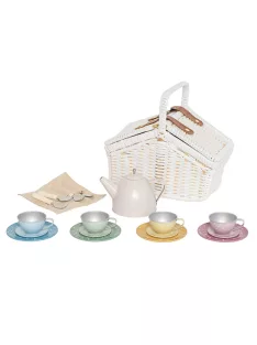Teáscsésze készlet piknikkosárkával Jabadabado