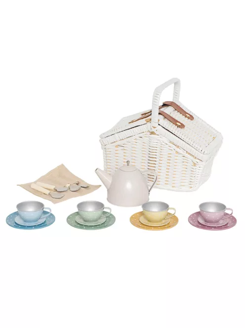 Teáscsésze készlet piknikkosárkával Jabadabado