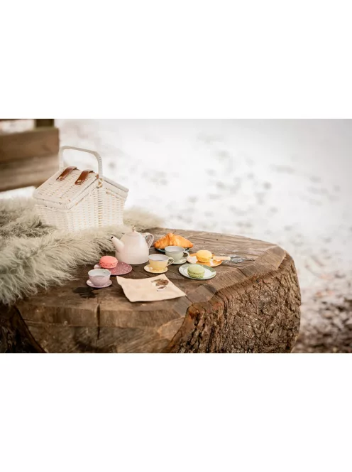 Teáscsésze készlet piknikkosárkával Jabadabado