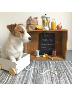 Játéktároló fából kicsi Jabadabado