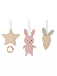   Babatornáztató játék, Pasztell rózsaszín nyuszi Jabadabado