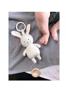 Felhúzós zenélő nyuszi Jabadabado