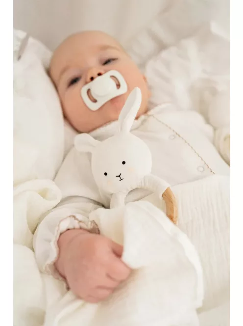 Nyuszis baba ajándékcsomag szundikendővel Jabadabado