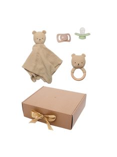 Macis baba ajándékcsomag szundikendővel Jabadabado