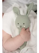 Pasztell zöld nyuszis baba ajándékcsomag Jabadabado